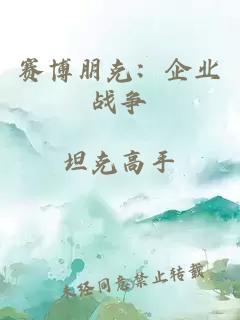 賽博朋克：企業(yè)戰(zhàn)爭(zhēng)